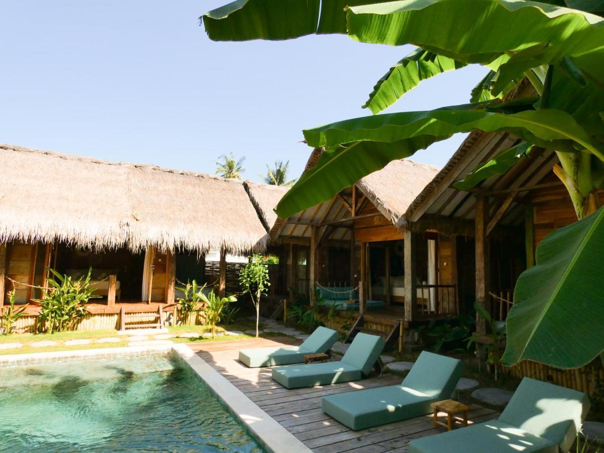 La Siesta Bungalows Only Adults Gili Air Exterior foto