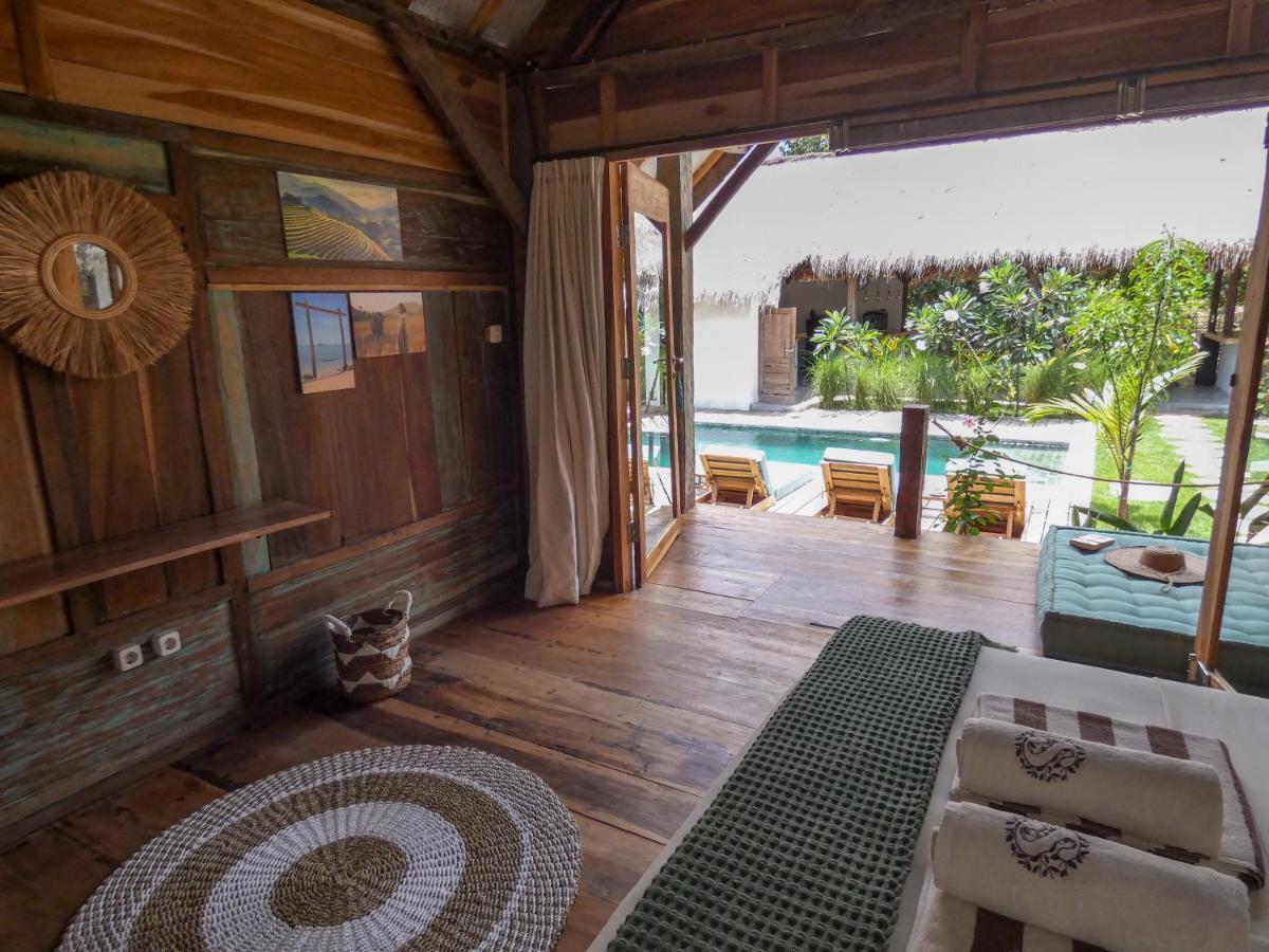 La Siesta Bungalows Only Adults Gili Air Exterior foto