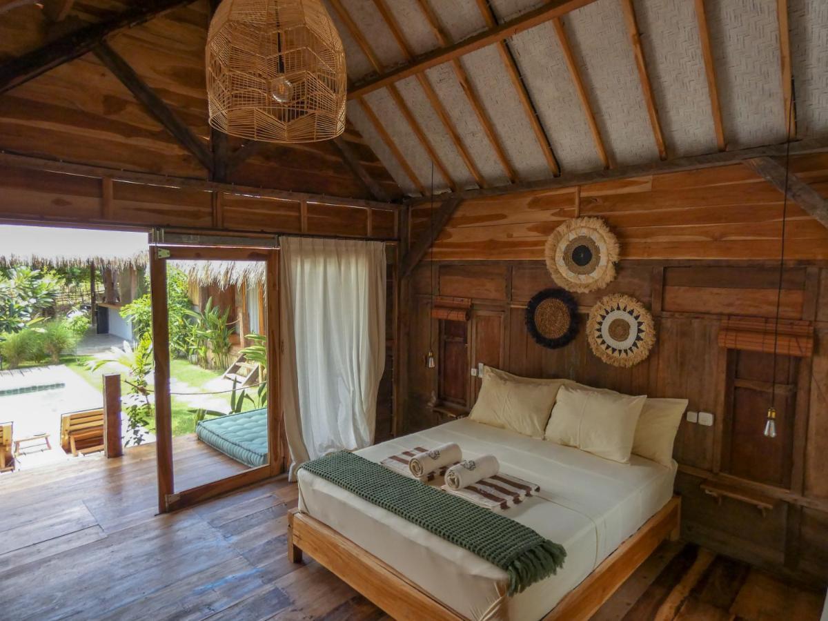 La Siesta Bungalows Only Adults Gili Air Exterior foto
