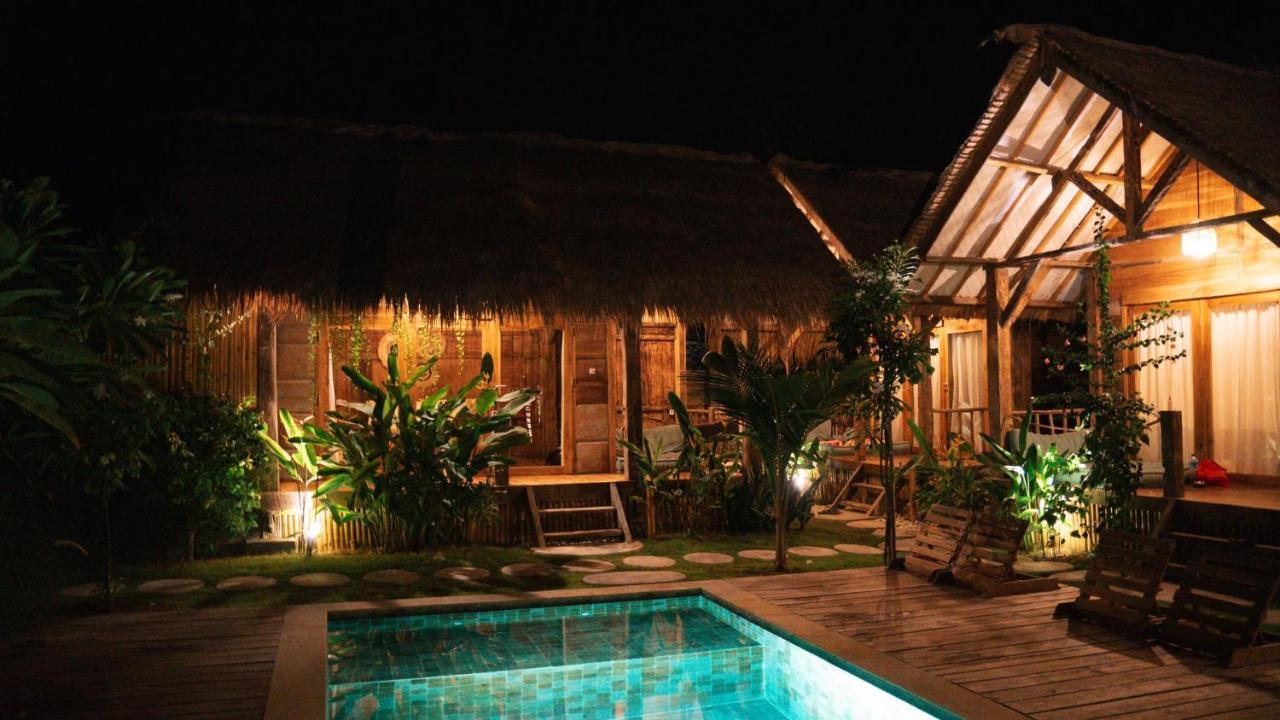 La Siesta Bungalows Only Adults Gili Air Exterior foto