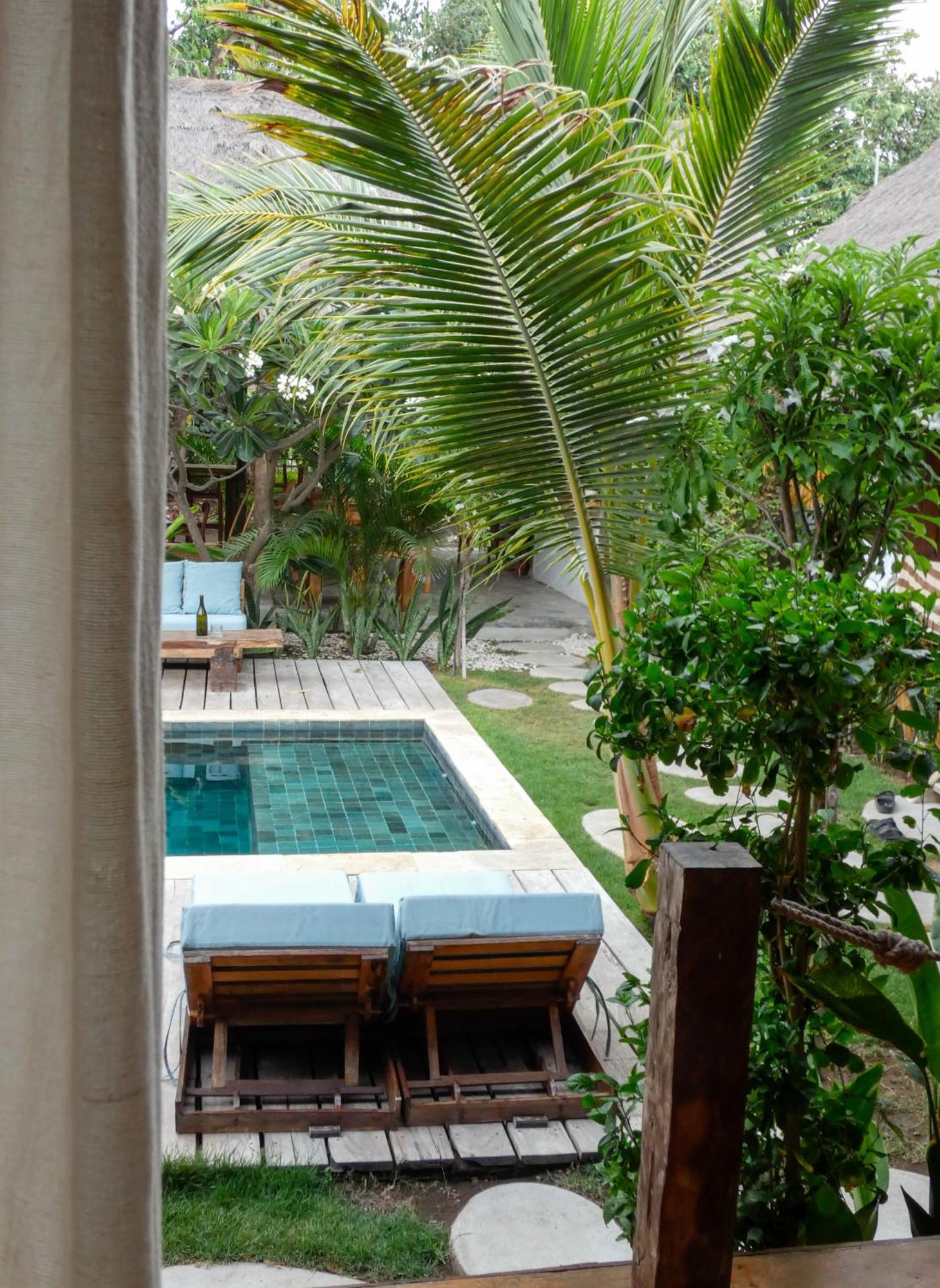 La Siesta Bungalows Only Adults Gili Air Exterior foto